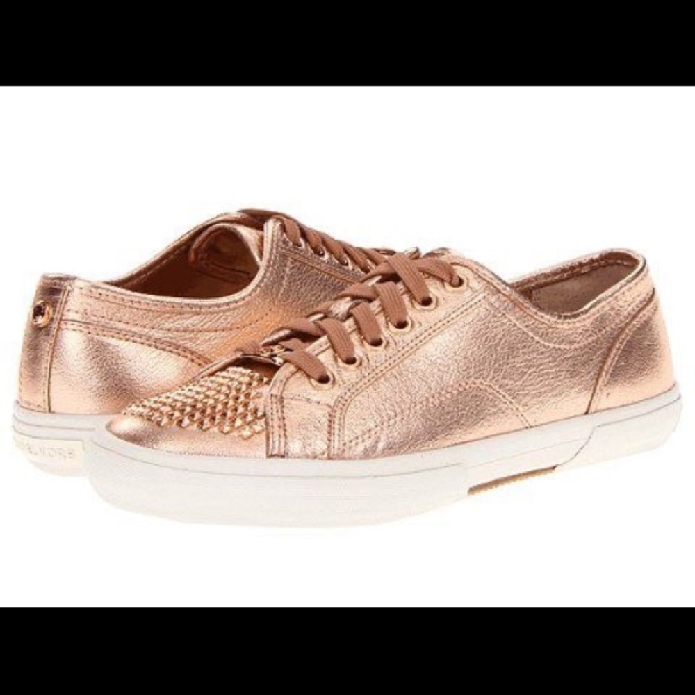 Michael Kors RoseGold women sneakers size 10-11